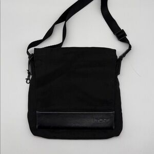 Tumi Black Nylon Crossbody Bag